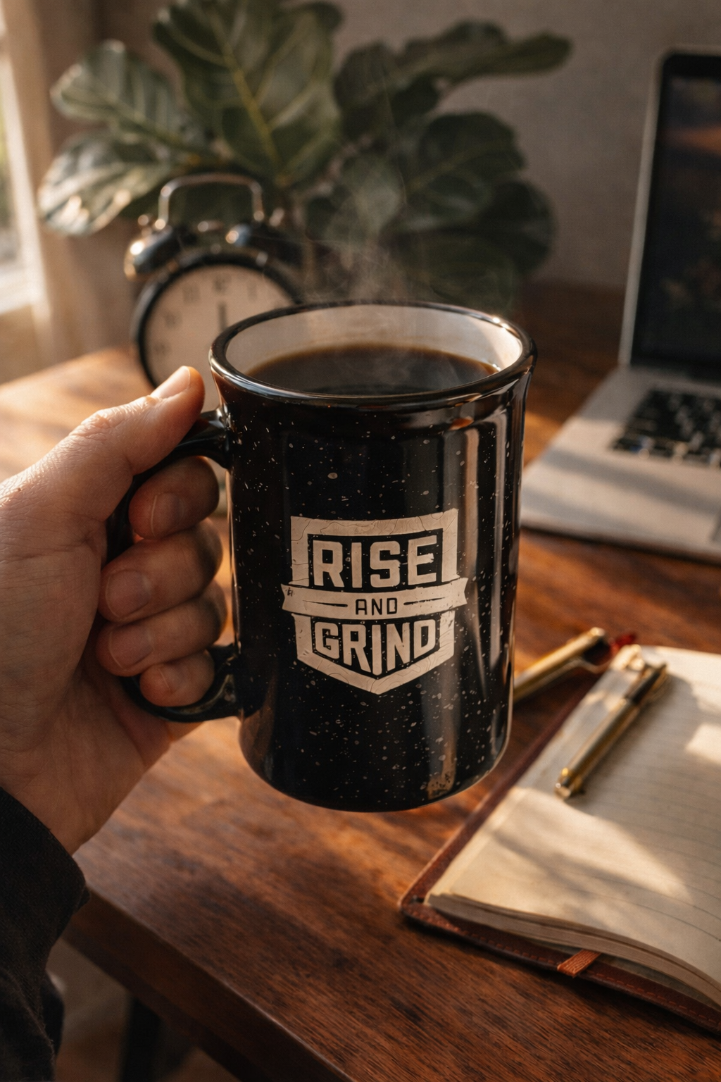 Rise & Grind Camp Mug