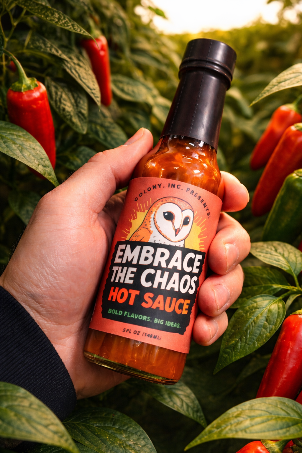 Embrace the Chaos Hot Sauce