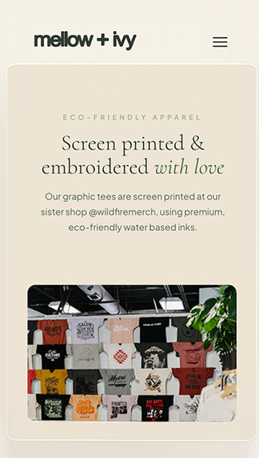 E-Commerce Platform & Brand Presence — mobile